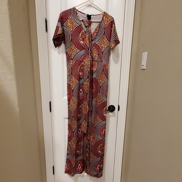 African print jumpsuit - Picture 1 of 4